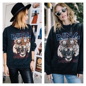 Anine Bing tiger sweatshirt size medium